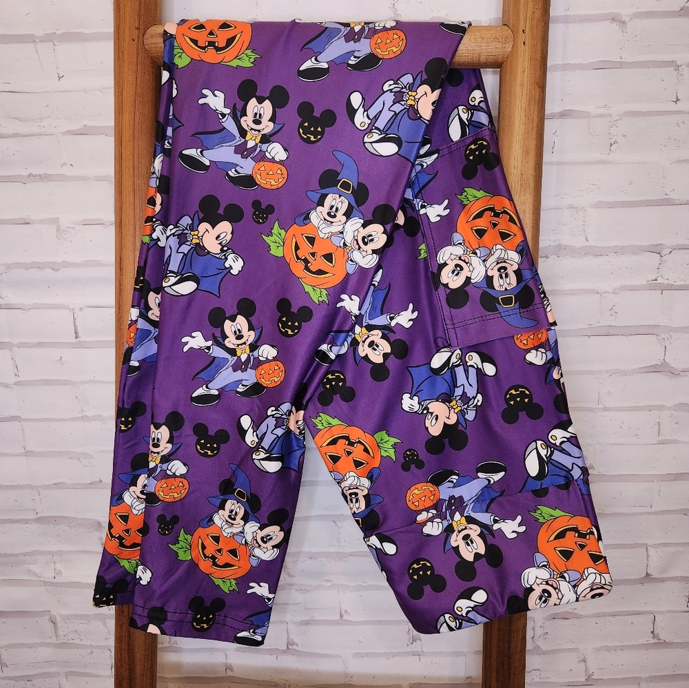 HALLOWEEN MICKEY leggings w/ pockets
